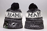 Dolphins Gray 2018 NFL Sideline Cold Weather Sport Knit Hat,baseball caps,new era cap wholesale,wholesale hats